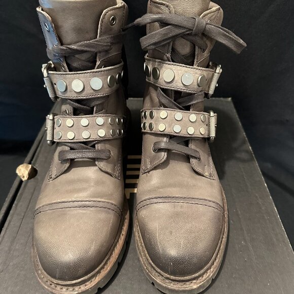 Frye Samantha Stud Hiker Boots​ - Picture 7 of 13